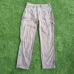 Judy Blue Los Angeles Womens Slim Fit Cargo Pants Khaki Size 5/27 Stretch